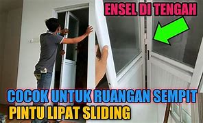 Cara Pasang Pintu Lipat Aluminium